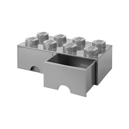 LEGO Brick Drawer 8 Grey
